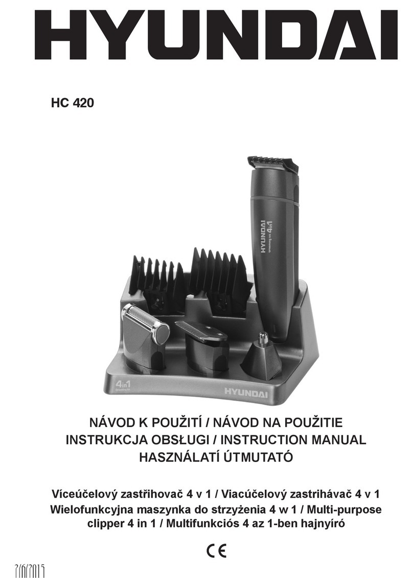 Hyundai HC 420 instruction manual