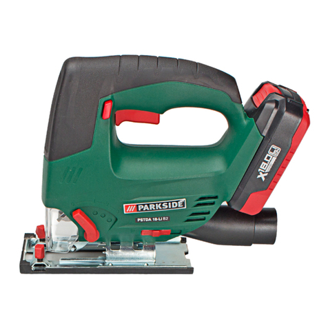 Parkside PSTDA 18-Li B2 Quick start guide