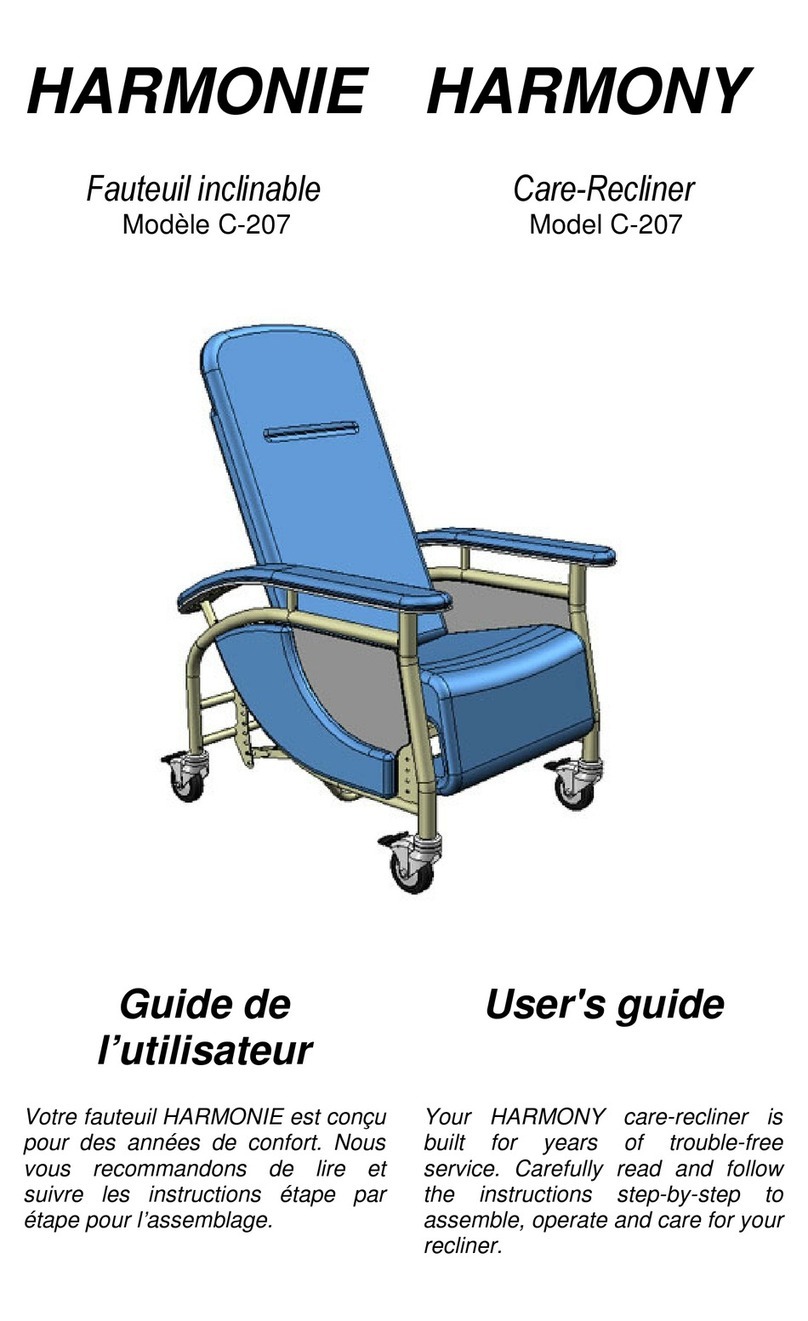 LPA Medical HARMONY C-207 user guide