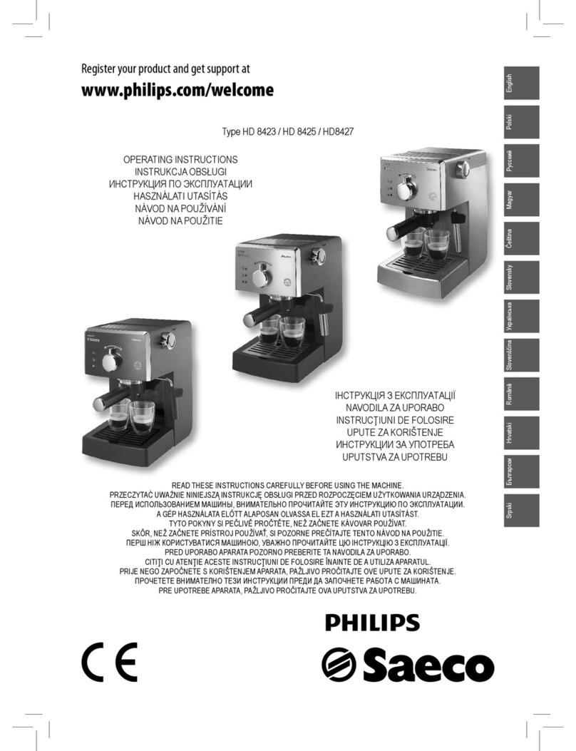 Philips HD 8427 User manual