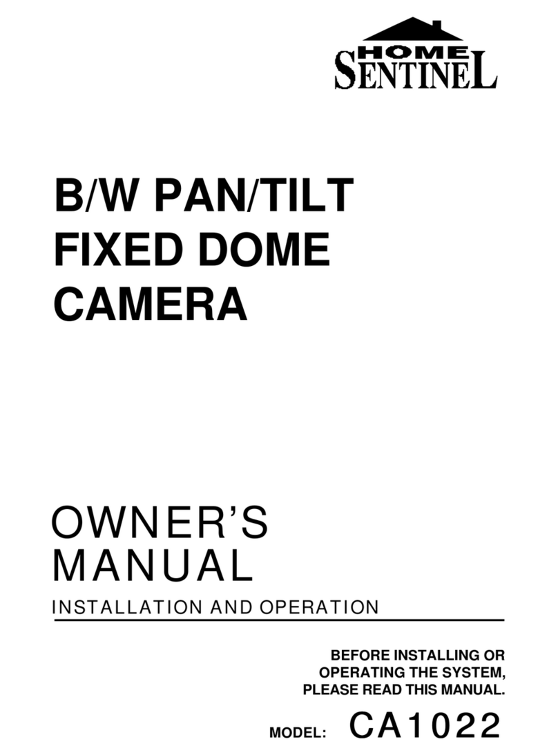 Home Sentinel CA1022 owner's manual