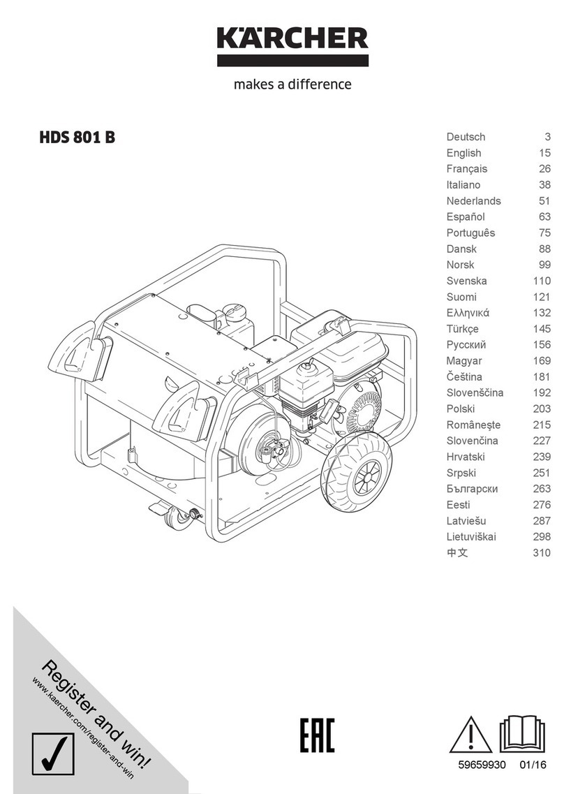 Kärcher HDS 801 B User manual