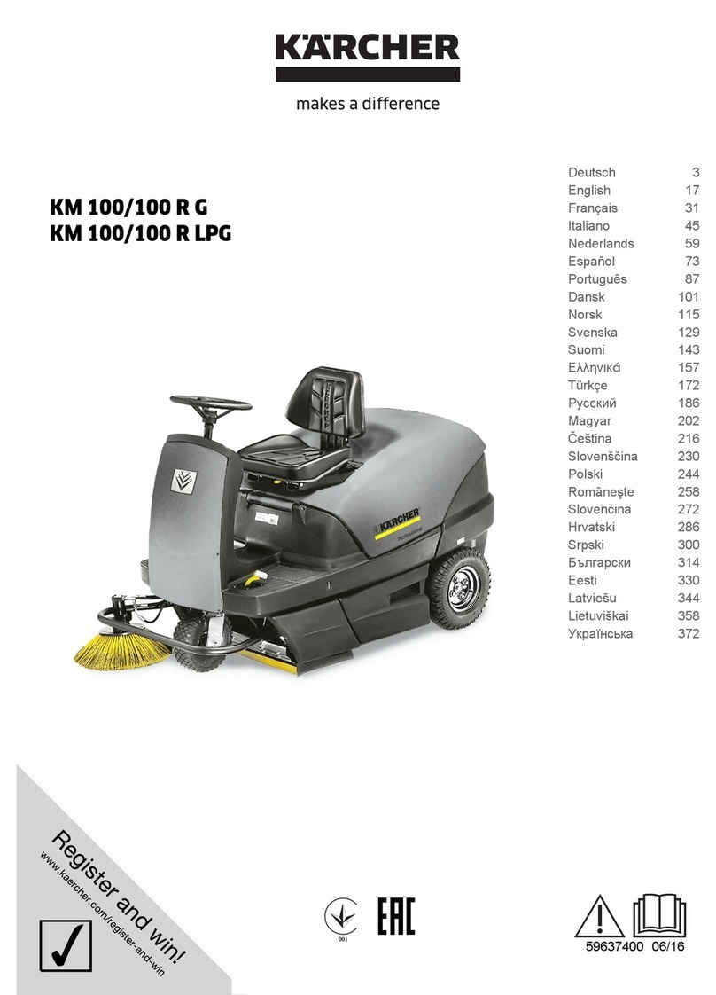 Kärcher KM 100/100 R G manual