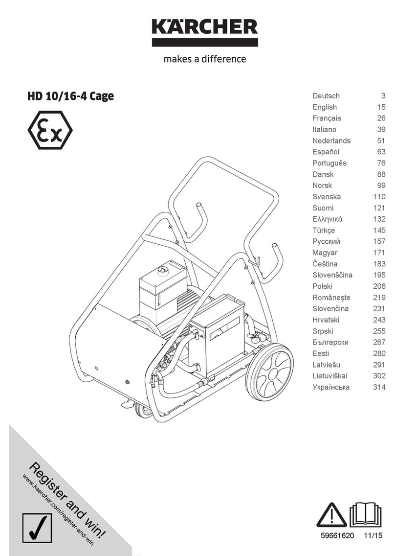 Kärcher HD 10/16-4 Cage Ex manual
