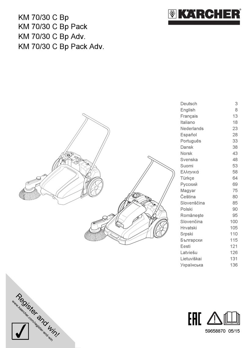 Kärcher KM 70/30 C Bp User manual