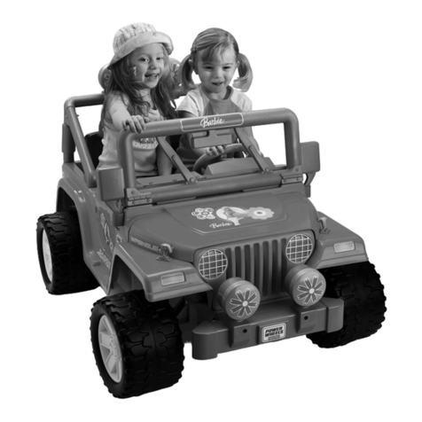 Power Wheels Barbie L7982 Owner's manual with assembly instructions