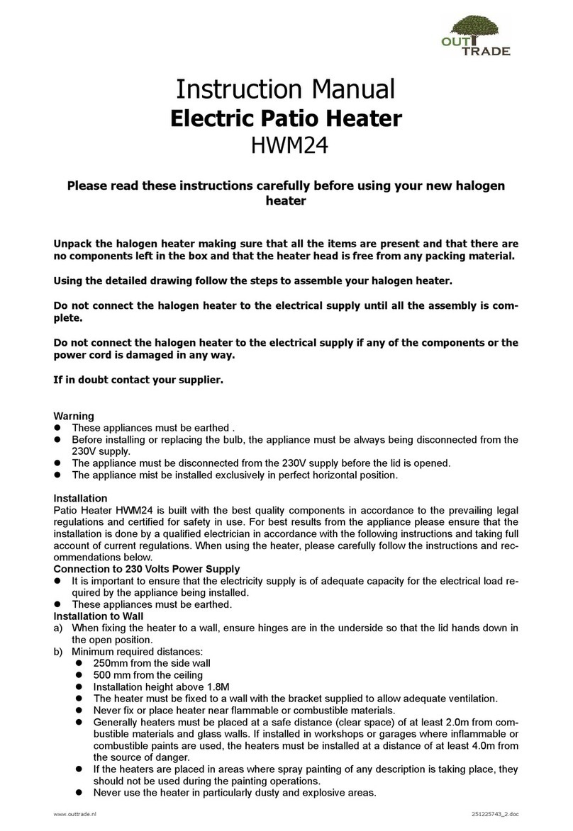 out trade HWM24 instruction manual