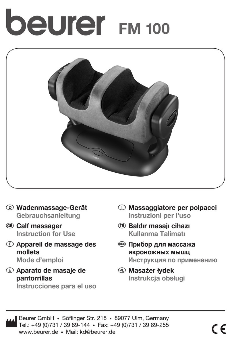Beurer FM 100 Instructions for use