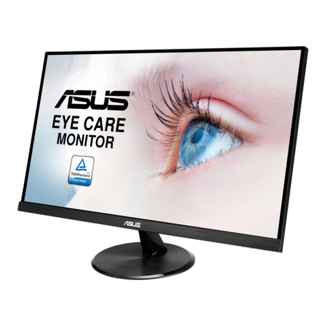 Asus VP279 Series User manual Asus VP279 Series User manual