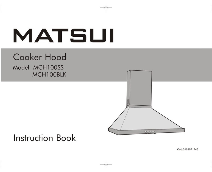 Matsui MCH100SS Instruction book