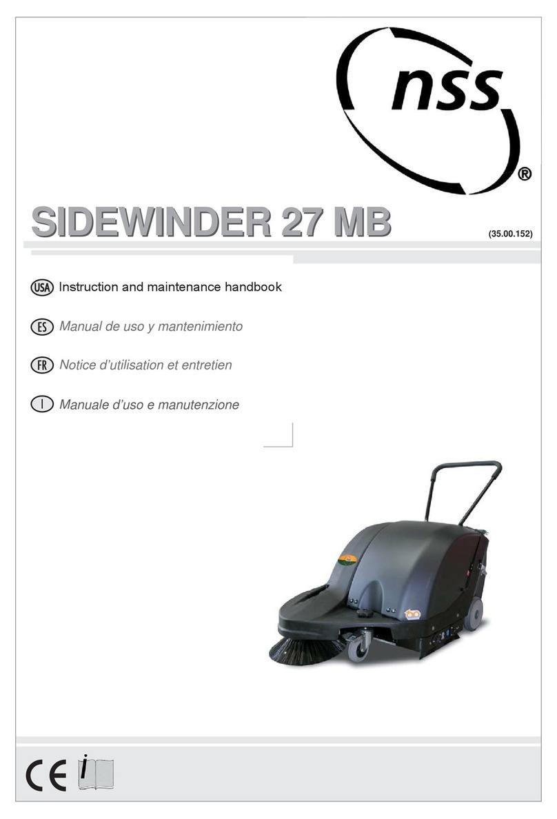 NSS SIDEWINDER 27 MB Instruction and maintenance handbook