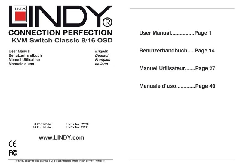 Lindy 32520 User manual