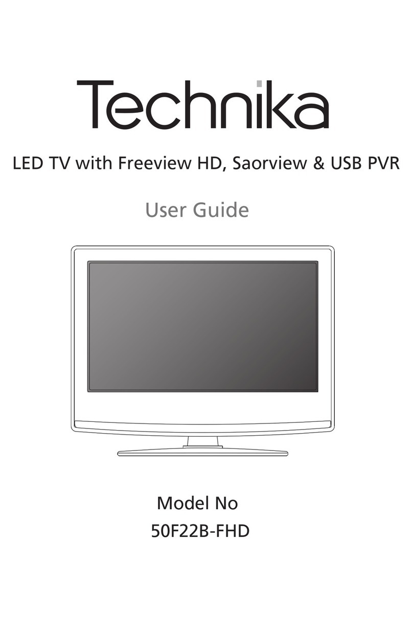 Technika 50F22B-FHD User manual Technika 50F22B-FHD User manual