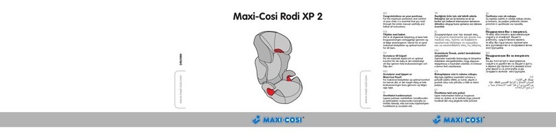 MaxiCosi Rodi XP 2 User manual