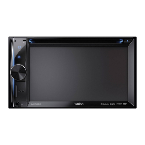 Clarion NX502E User manual