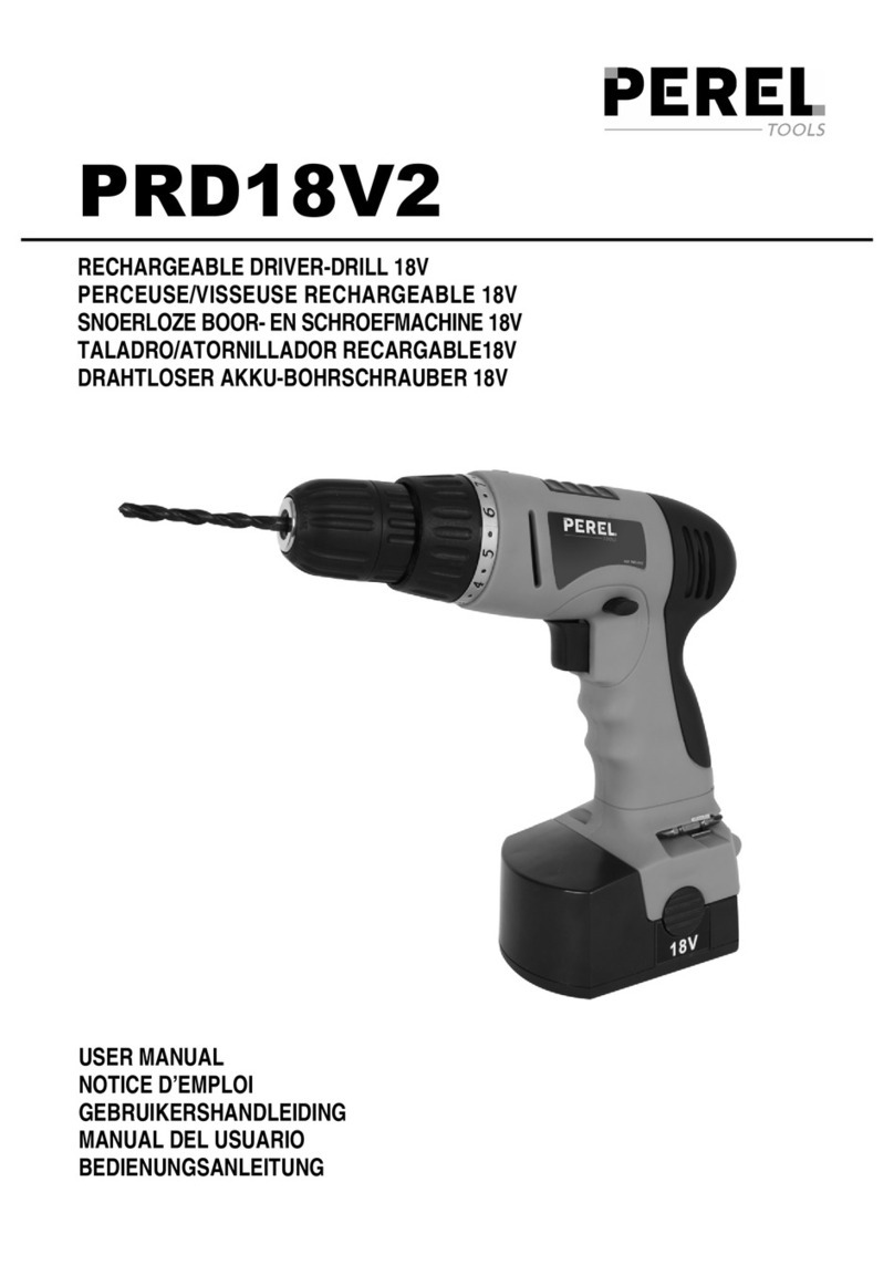 Perel PRD18V2 User manual