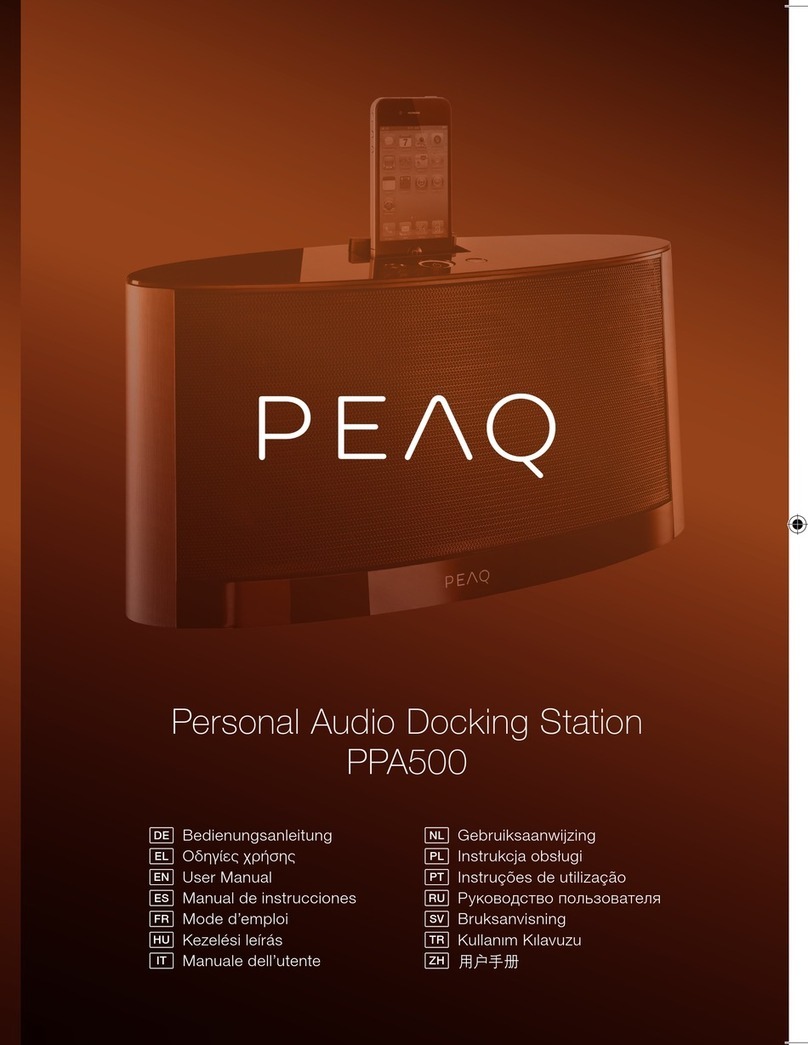 Peaq PPA500 user manual