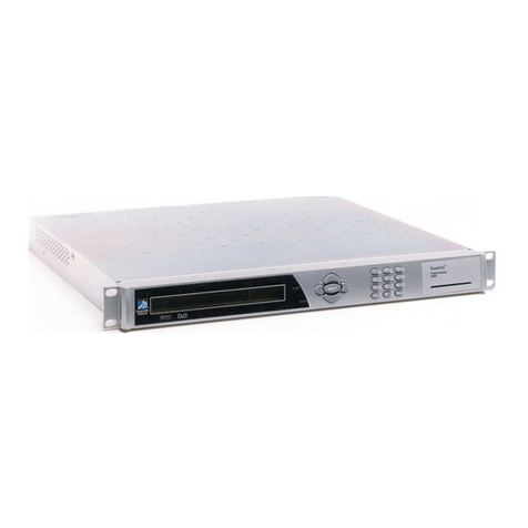 Scientific Atlanta PowerVu D9850 Installation and operation guide