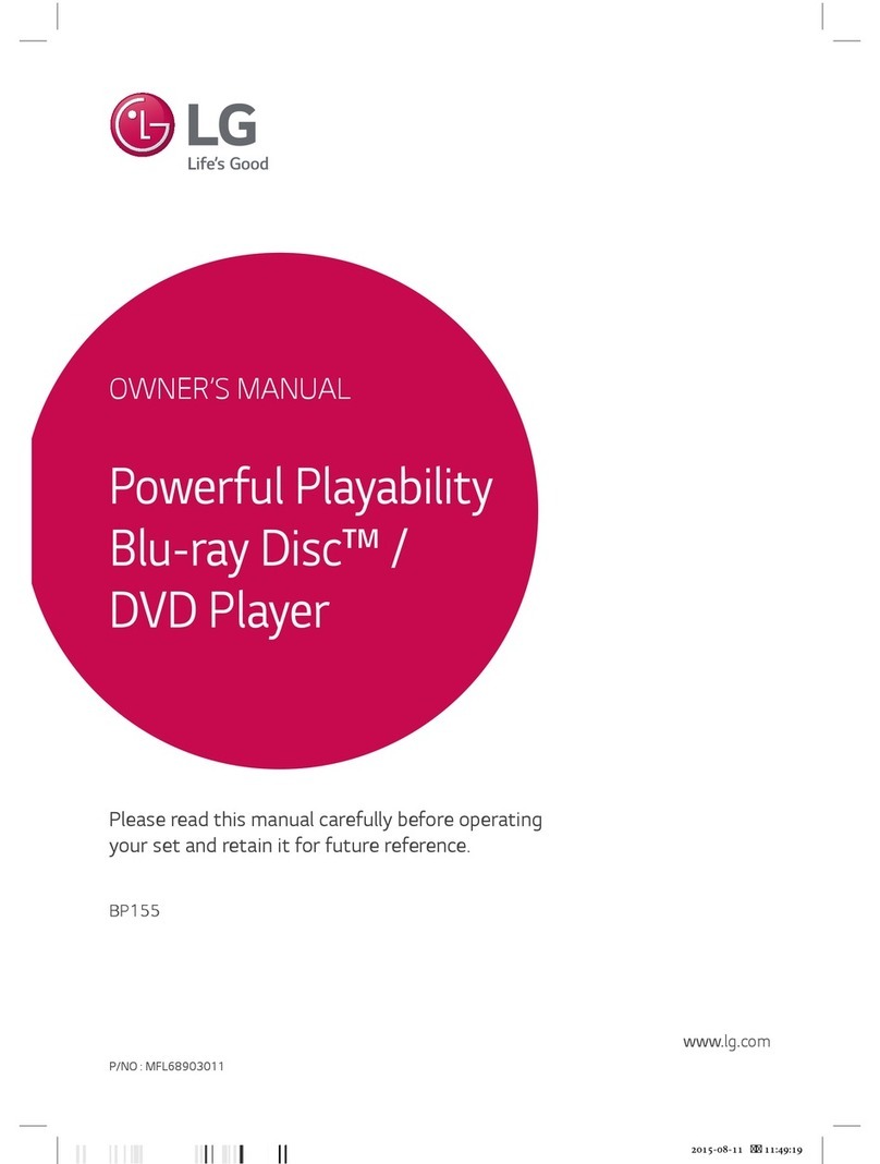 LG bp155 User manual