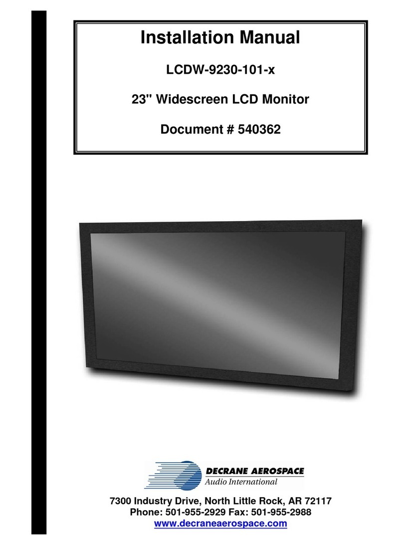 decrane aerospace LCDW-9230-101-x User manual decrane aerospace LCDW-9230-101-x User manual