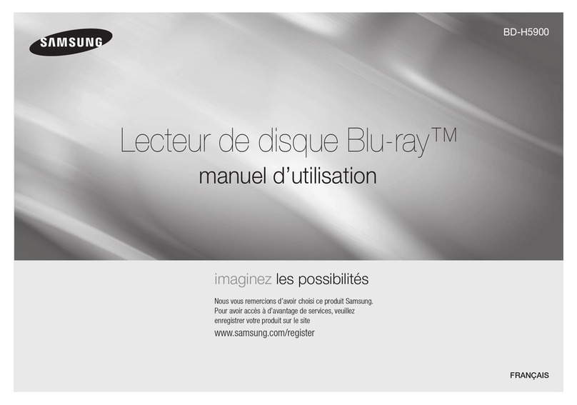 Samsung BDH5900 user manual