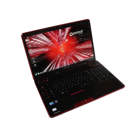 Toshiba Satellite P500 User manual