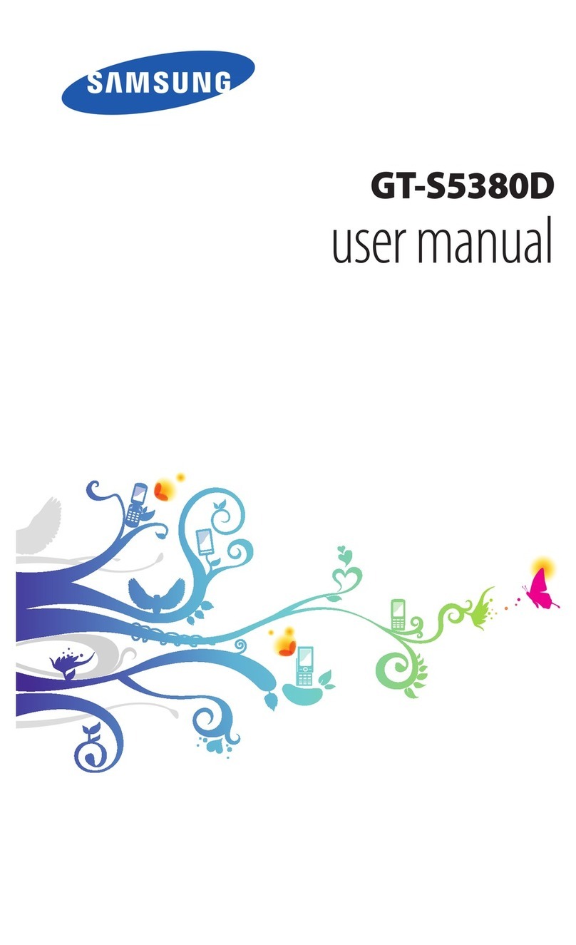 Samsung Wave Y GT-S5380D User manual