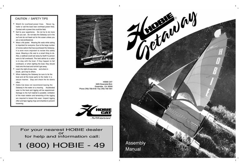 Hobie Getaway Assembly manual Hobie Getaway Assembly manual