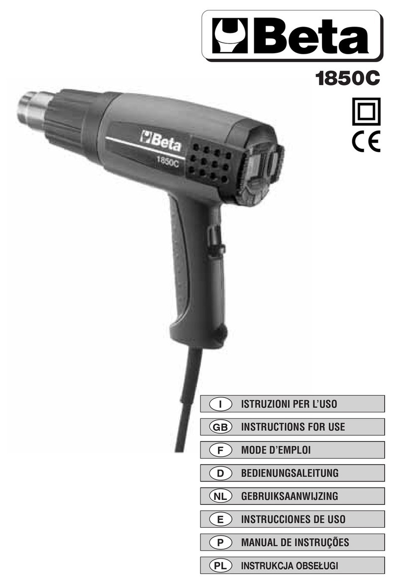 Beta 1850C Instructions for use