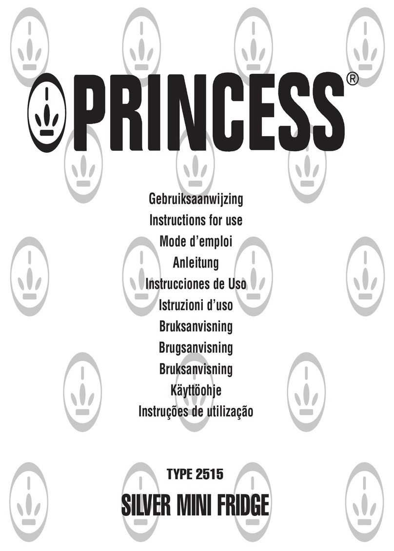 Princess TYPE 2515 Instructions for use