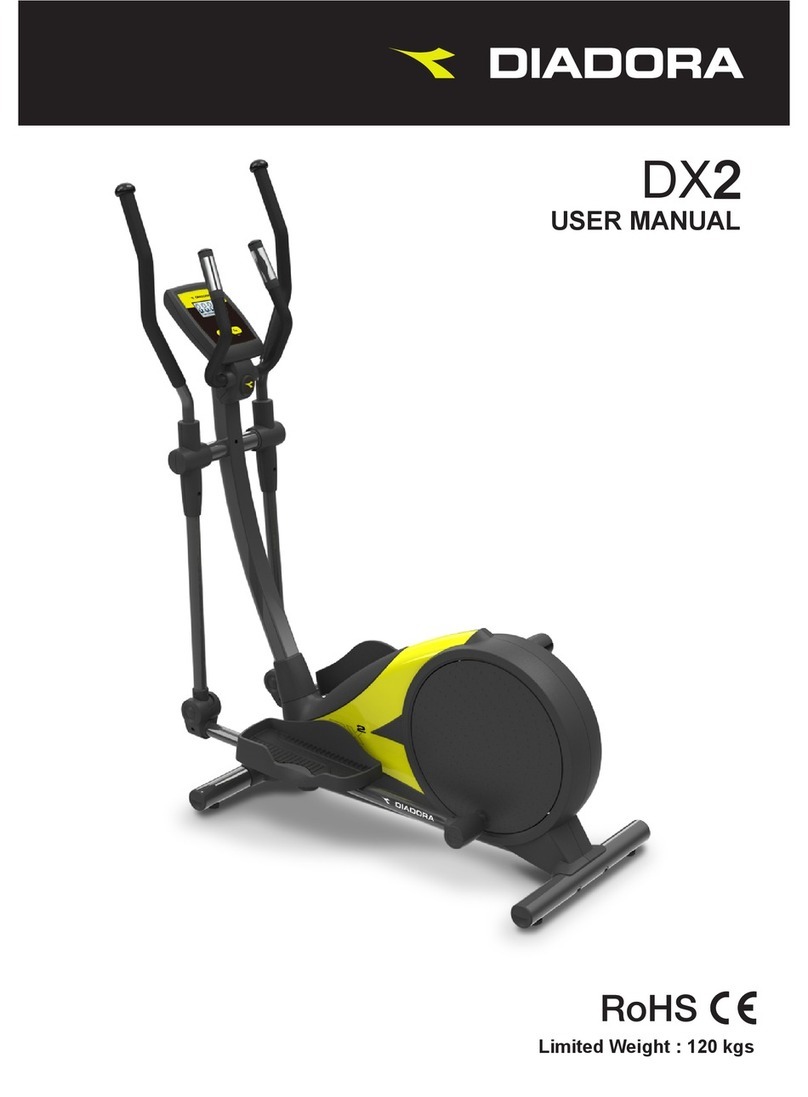 Diadora DX2 user manual