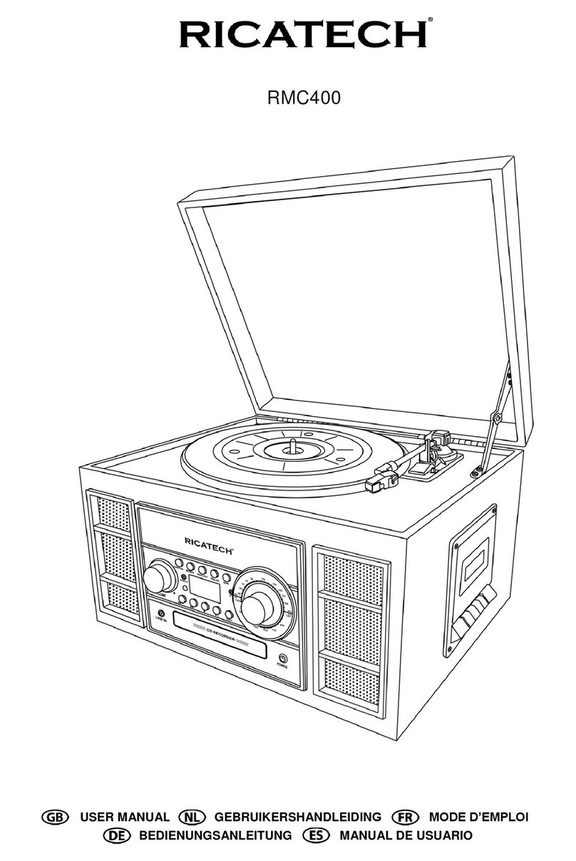 Ricatech RMC400 user manual