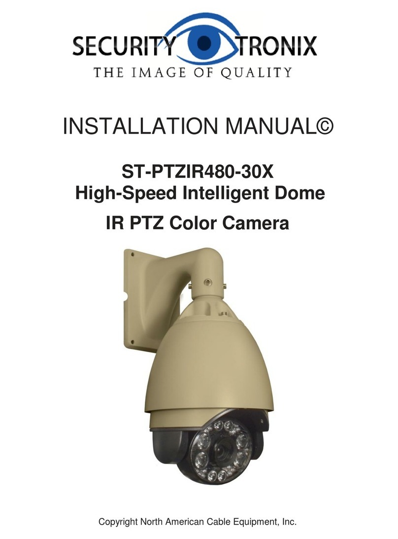 Securitytronix ST-PTZIR480-30X installation manual