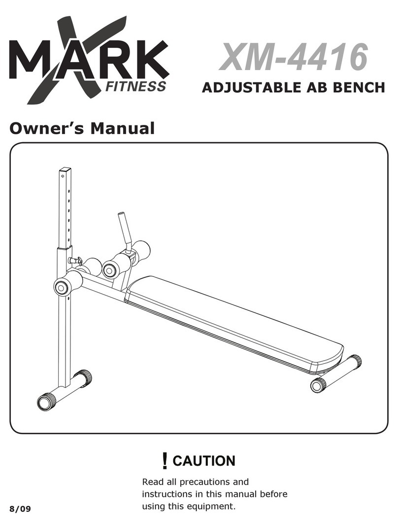 Mark Fitness XM-4416 owner's manual