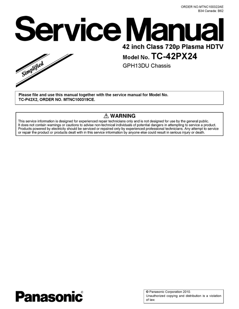 Panasonic Viera TC-42PX24 User manual