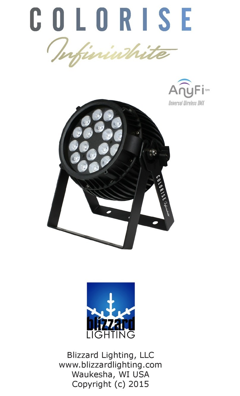 Blizzard Lighting COLORISE Infiniwhite manual Blizzard Lighting COLORISE Infiniwhite manual