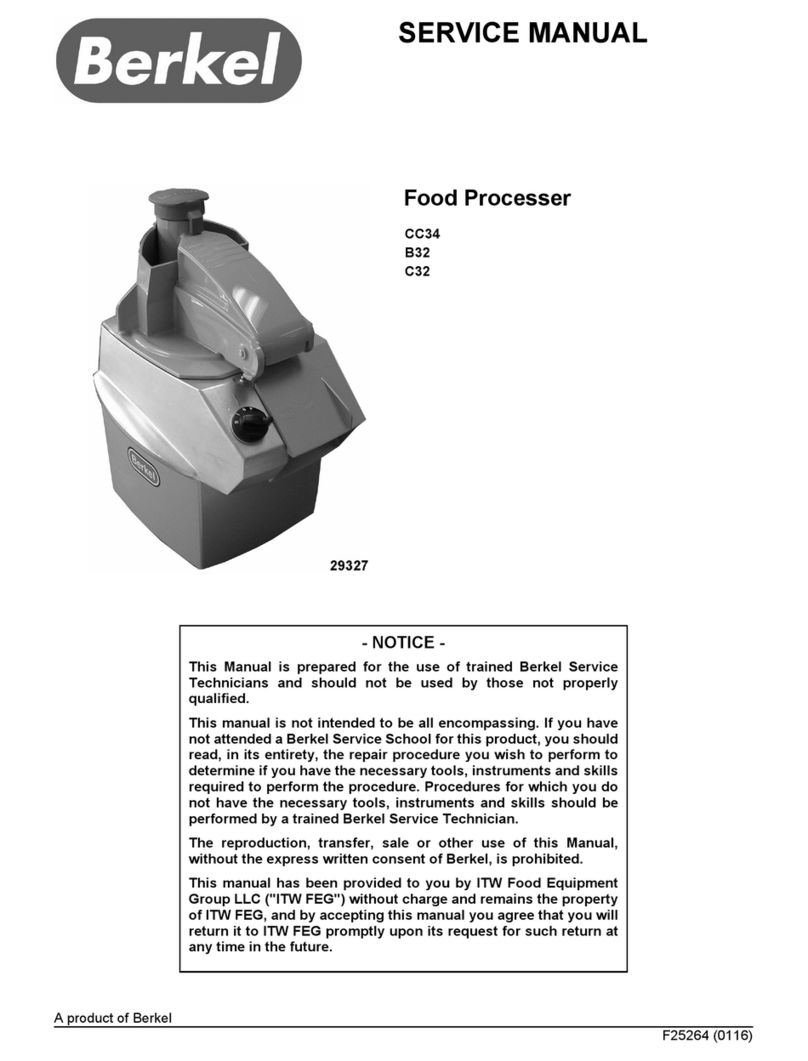 Berkel CC34 Service manual