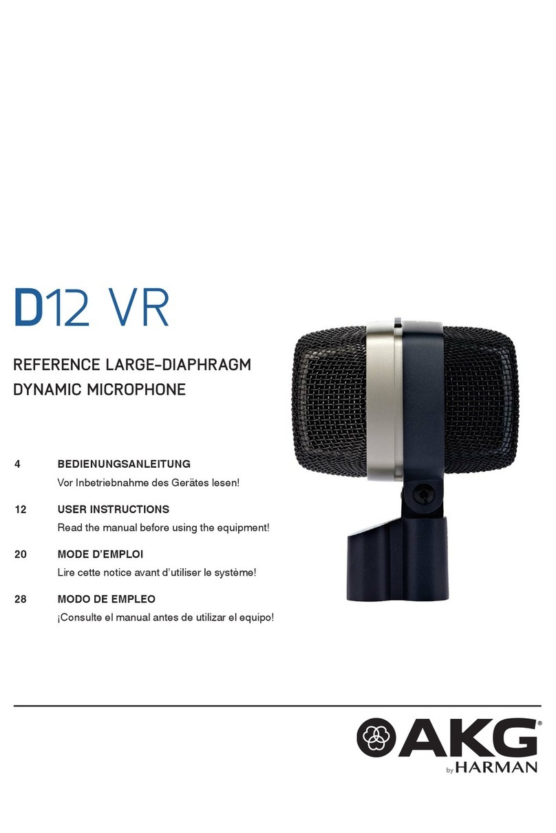 AKG D12 VR User manual