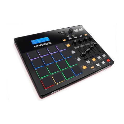 Akai MPD226 user guide