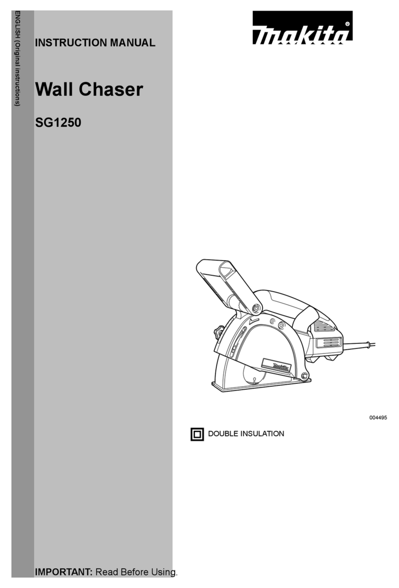 Makita SG1250 instruction manual