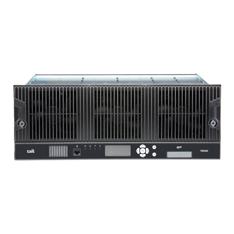 Tait TB9300 Installation and operation manual