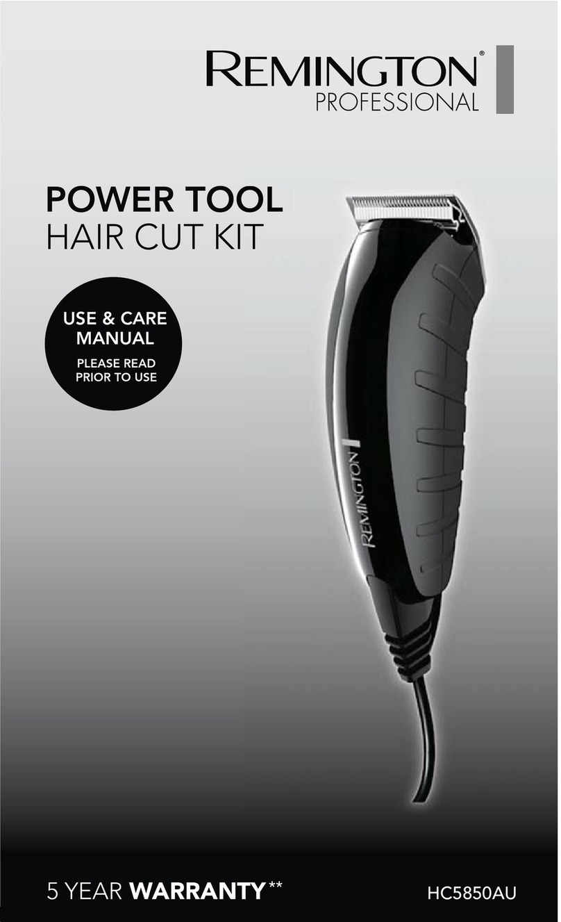 Remington HC5850AU User manual