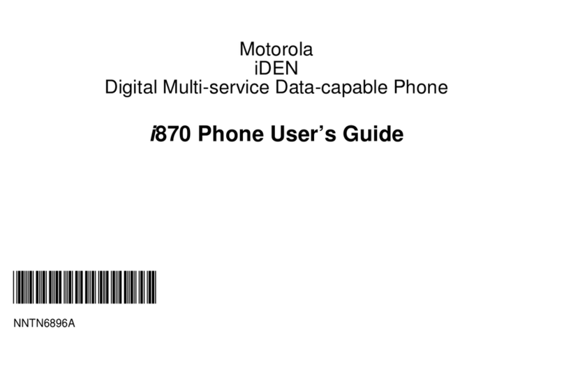 Motorola i870 user guide