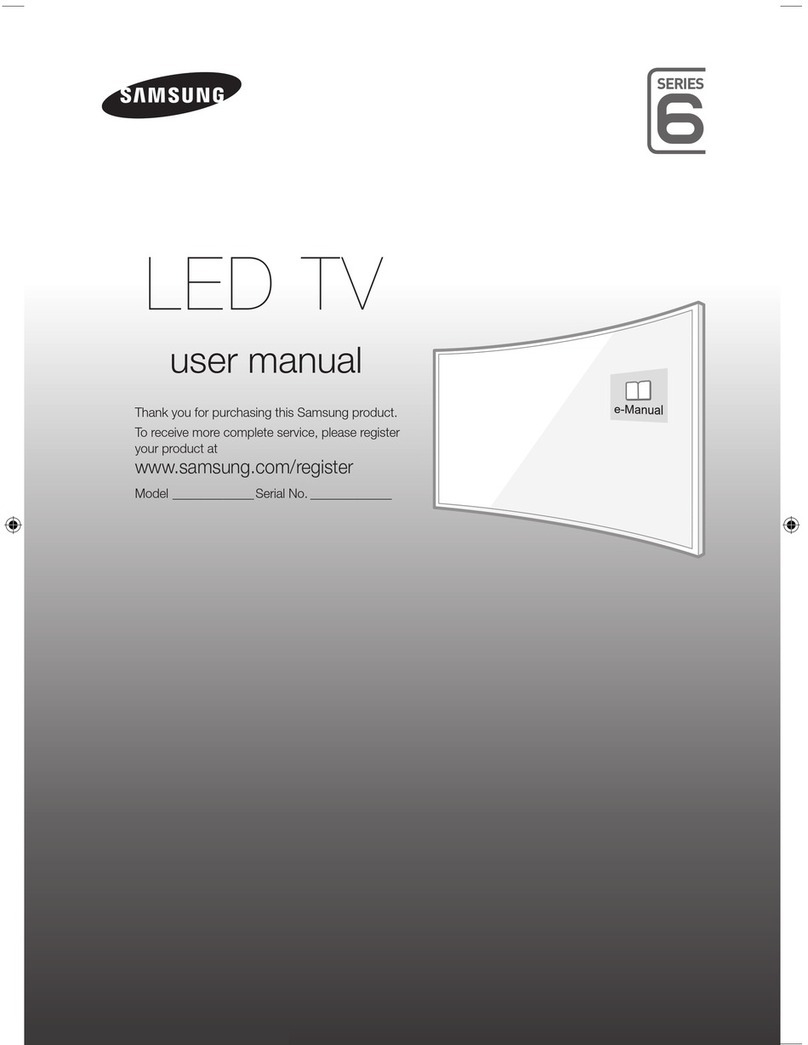 Samsung UA40J6300 User manual