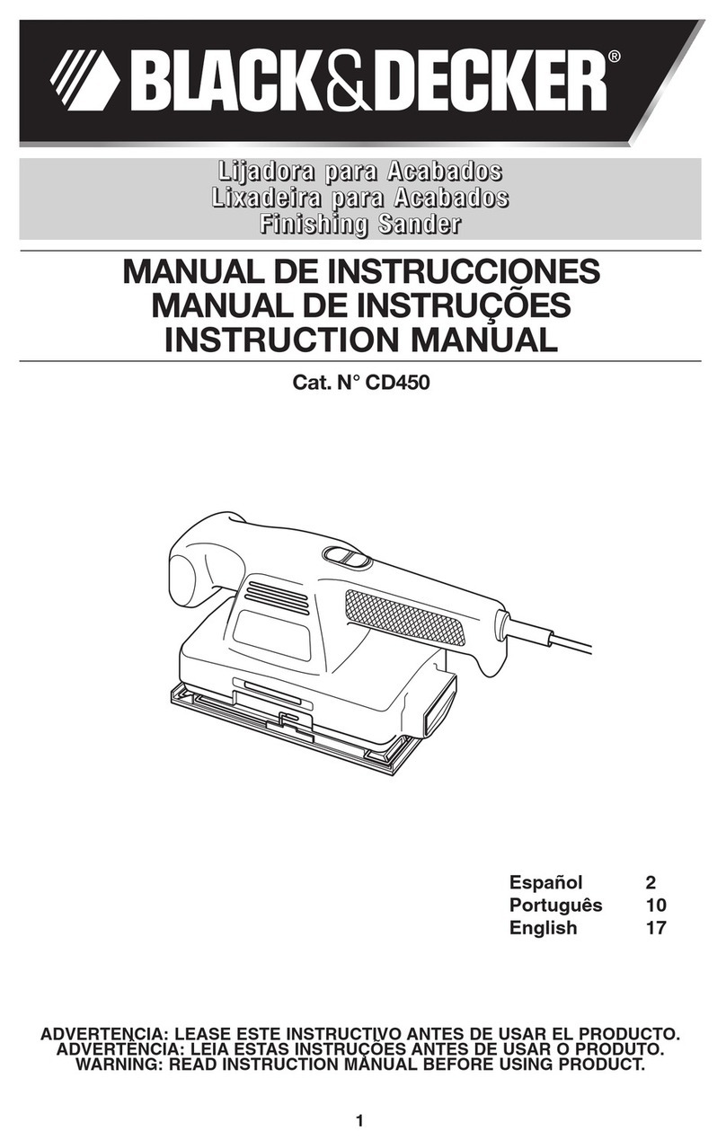 Black & Decker CD450 instruction manual