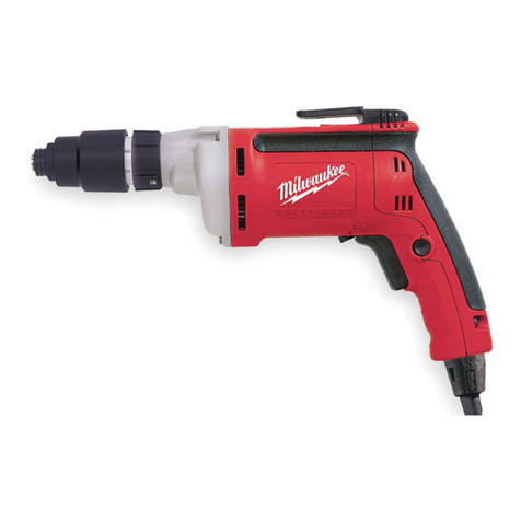Milwaukee 6580-20 User manual