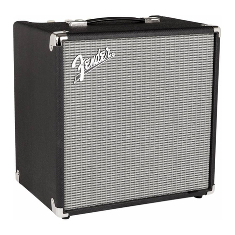 Fender Rumble 40 User manual