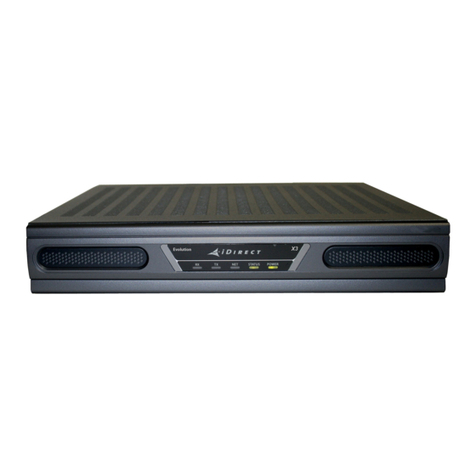 iDirect Evolution X1 User manual iDirect Evolution X1 User manual
