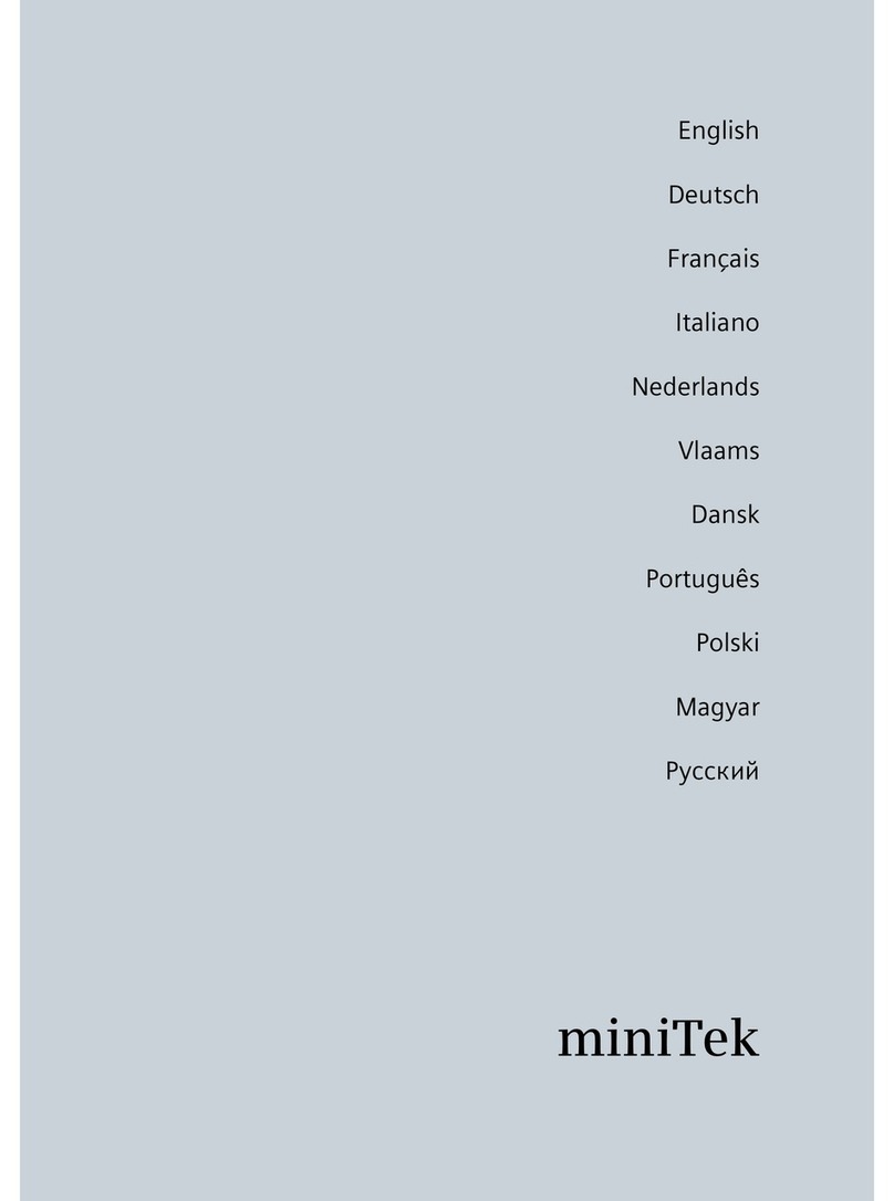 Siemens miniTek user guide