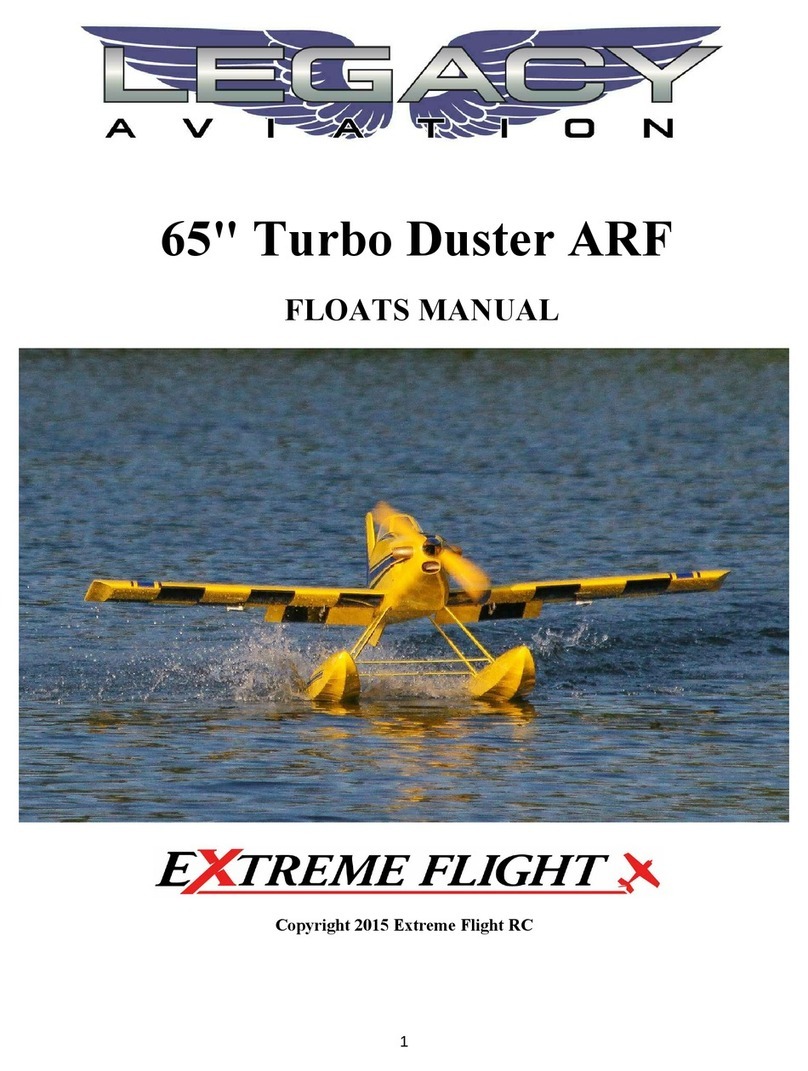 LEGACY AVIATION 65" Turbo Duster Floats manual